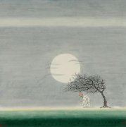 朱笔写下《夕阳颂》 《打一成语》